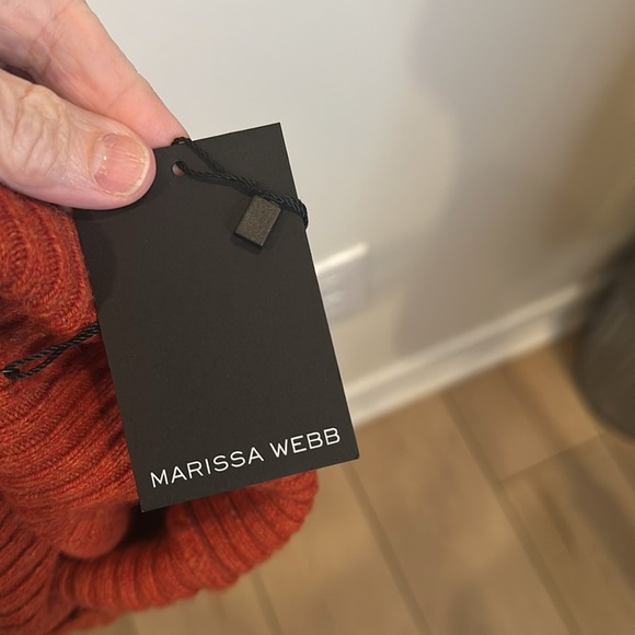 MARISSA WEBB JESSE MINI SKIRT IN PAPRIKA WOOL/CASHMERE BLEND XS - Picture 8 of 9